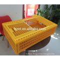 New design plastic poultry chicken transport cage